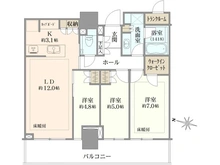 【東京都/新宿区西新宿】パークタワー西新宿 間取り図