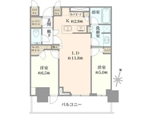 【東京都/新宿区西新宿】パークタワー西新宿 間取り図