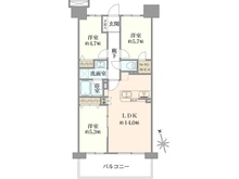 【東京都/大田区萩中】オーベルグランディオ萩中 2号棟 間取り図