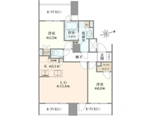 【東京都/新宿区高田馬場】ピアース高田馬場 間取り図