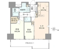 【東京都/渋谷区代々木】ブランズ代々木 間取り図