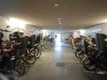 【東京都/台東区松が谷】プラウド上野松が谷 駐輪場