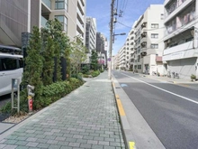 【東京都/台東区松が谷】プラウド上野松が谷 前面道路