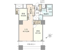【東京都/新宿区西新宿】ザ・パークハウス西新宿タワー60 間取り図