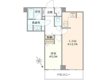 【東京都/渋谷区幡ヶ谷】ライオンズガーデン幡ヶ谷 間取り図
