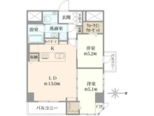 【東京都/新宿区西新宿】東建ニューハイツ西新宿 間取り図