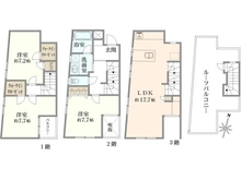 【東京都/渋谷区西原】ラビ代々木上原 間取り図