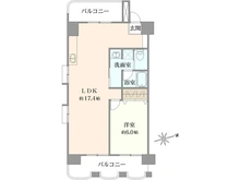 【東京都/新宿区大久保】ヴァンヴェール新宿 間取り図