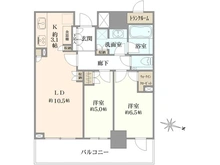 【東京都/新宿区西新宿】パークタワー西新宿 間取り図