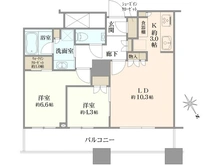 【東京都/新宿区西新宿】ザ・パークハウス西新宿タワー60 間取り図