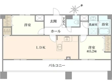 【東京都/新宿区西新宿】シェモワ新宿 間取り図
