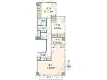 【東京都/渋谷区円山町】ランドステージ渋谷 間取り図
