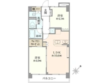 【東京都/渋谷区幡ヶ谷】パールハイツ幡ヶ谷 間取り図