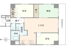 【東京都/中野区南台】リモージュ南台 間取り図