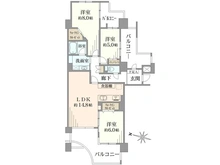 【東京都/渋谷区幡ヶ谷】幡ヶ谷ハイムグランシス 間取り図