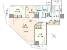 【東京都/新宿区西新宿】セントラルレジデンス新宿シティタワー 間取り図