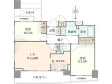 【東京都/新宿区新宿】クリオ新宿戸山壱番館 間取り図