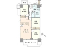 【東京都/板橋区志村】ヴィオスガーデン城山 間取り図