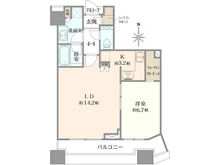 【東京都/新宿区西新宿】コンシェリア西新宿タワーズウェスト 間取り図