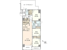 【東京都/渋谷区本町】デュフレ渋谷本町 間取り図