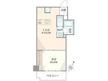 【東京都/渋谷区初台】パシフィックパレス新代々木 間取り図