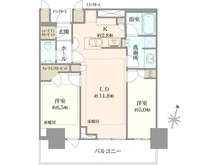 【東京都/新宿区西新宿】パークタワー西新宿 間取り図