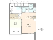 【東京都/新宿区新宿】アクシア新宿御苑 間取り図
