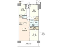 【東京都/板橋区志村】ヴィオスガーデン城山 間取り図