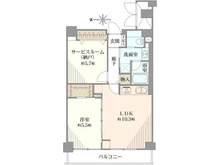 【神奈川県/横浜市神奈川区菅田町】ローズハイツ新横浜 間取り図