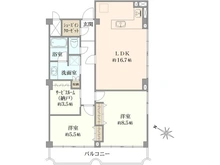 【東京都/渋谷区代々木】代々木ハイライズ 間取り図