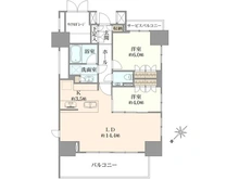 【東京都/渋谷区千駄ヶ谷】ヴァントヌーベル代々木 間取り図