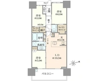 【東京都/中野区南台】シティハウス笹塚レジデンス 間取り図