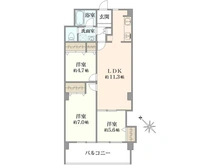 【東京都/渋谷区代々木】ニュー代々木マンション 間取り図