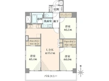【東京都/中野区南台】リモージュ南台 間取り図