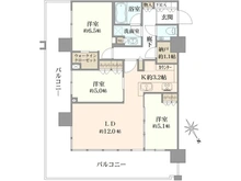 【東京都/新宿区西新宿】シティタワー新宿 間取り図