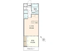 【東京都/渋谷区鶯谷町】渋谷マンション 間取り図