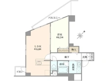 【東京都/渋谷区幡ヶ谷】ライオンズガーデン幡ヶ谷  間取り図