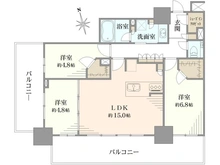 【東京都/新宿区西新宿】パークタワー西新宿エムズポート 間取り図
