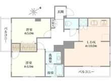 【東京都/板橋区小茂根】三田小茂根コーポ 間取り図