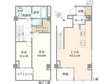 【東京都/渋谷区本町】オープンレジデンス幡ヶ谷 間取り図