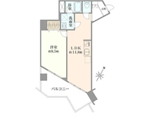 【東京都/渋谷区代々木】チサンマンション参宮橋 間取り図