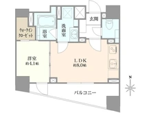 【東京都/渋谷区代々木】シティハウス代々木 間取り図