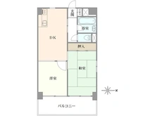 【東京都/新宿区大久保】第23宮庭マンション 間取り図