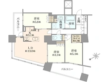 【東京都/新宿区西新宿】ザ・パークハウス西新宿タワー60 間取り図
