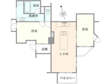 【東京都/世田谷区北沢】東北沢シティハウス 間取り図