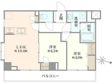 【東京都/新宿区西新宿】ガラ・グランディ西新宿 間取り図