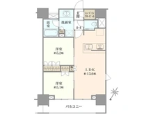 【東京都/新宿区若松町】クレヴィア新宿若松町 間取り図
