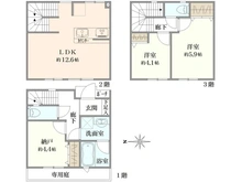 【東京都/新宿区中落合】リムテラス中落合ヒルズ 間取り図