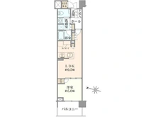 【東京都/新宿区高田馬場】パークシティ高田馬場 間取り図