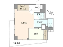 【東京都/渋谷区幡ヶ谷】シャトレー幡ヶ谷 間取り図